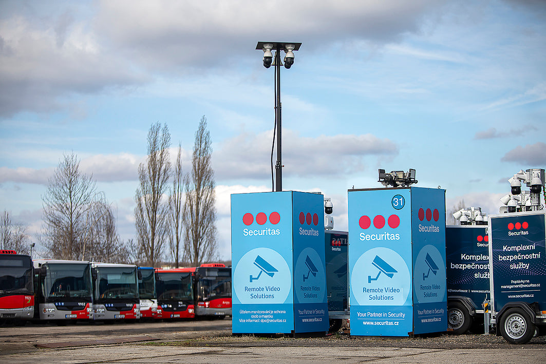 Mobilní kamerová věž